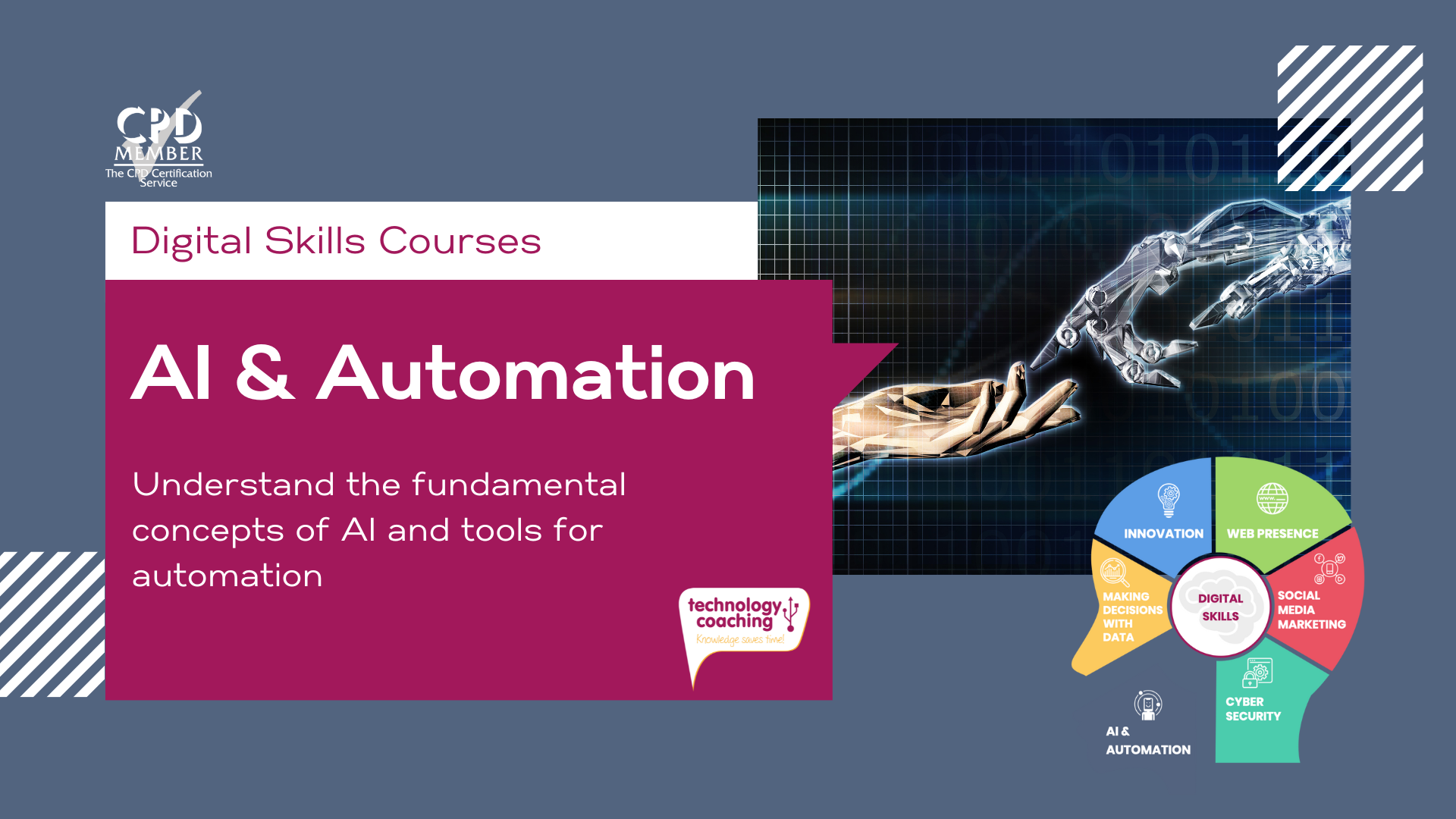 AI & Automation CPD Course Front Image