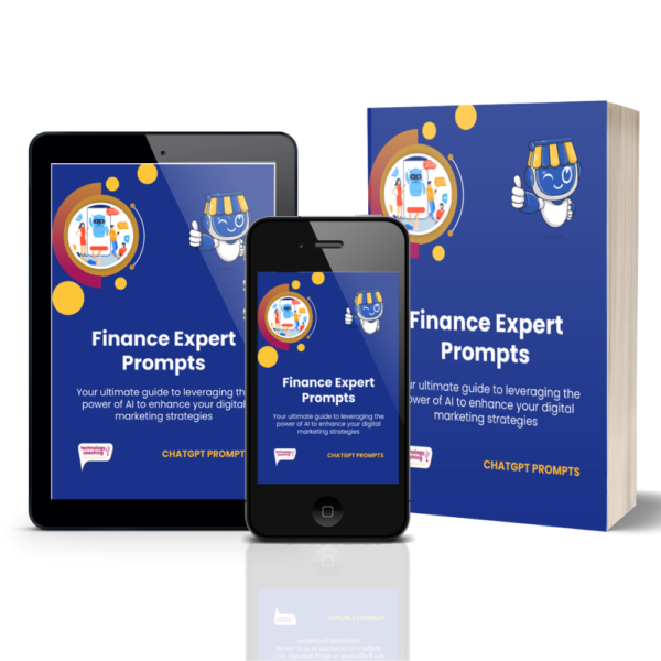 Chat GPT Finance Expert Prompts Mockups