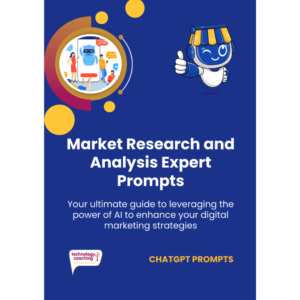 ChatGPT Market Research and Analysis Expert Prompts Front Image