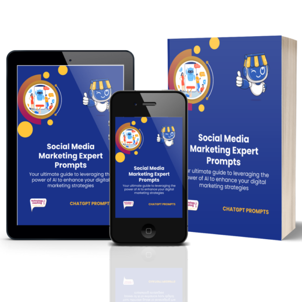 ChatGPT Social Media Marketing Expert Prompts Mockups