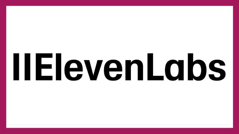 ElevenLabs logo - AI Tools tool for business | Technology Coaching