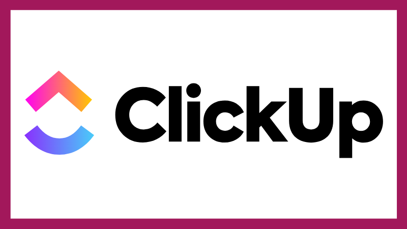 ClickUp logo - Project Management tool for business | Technology Coaching