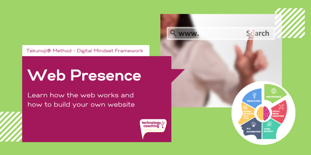 Web Presence - Tekunoji Method - Website Image